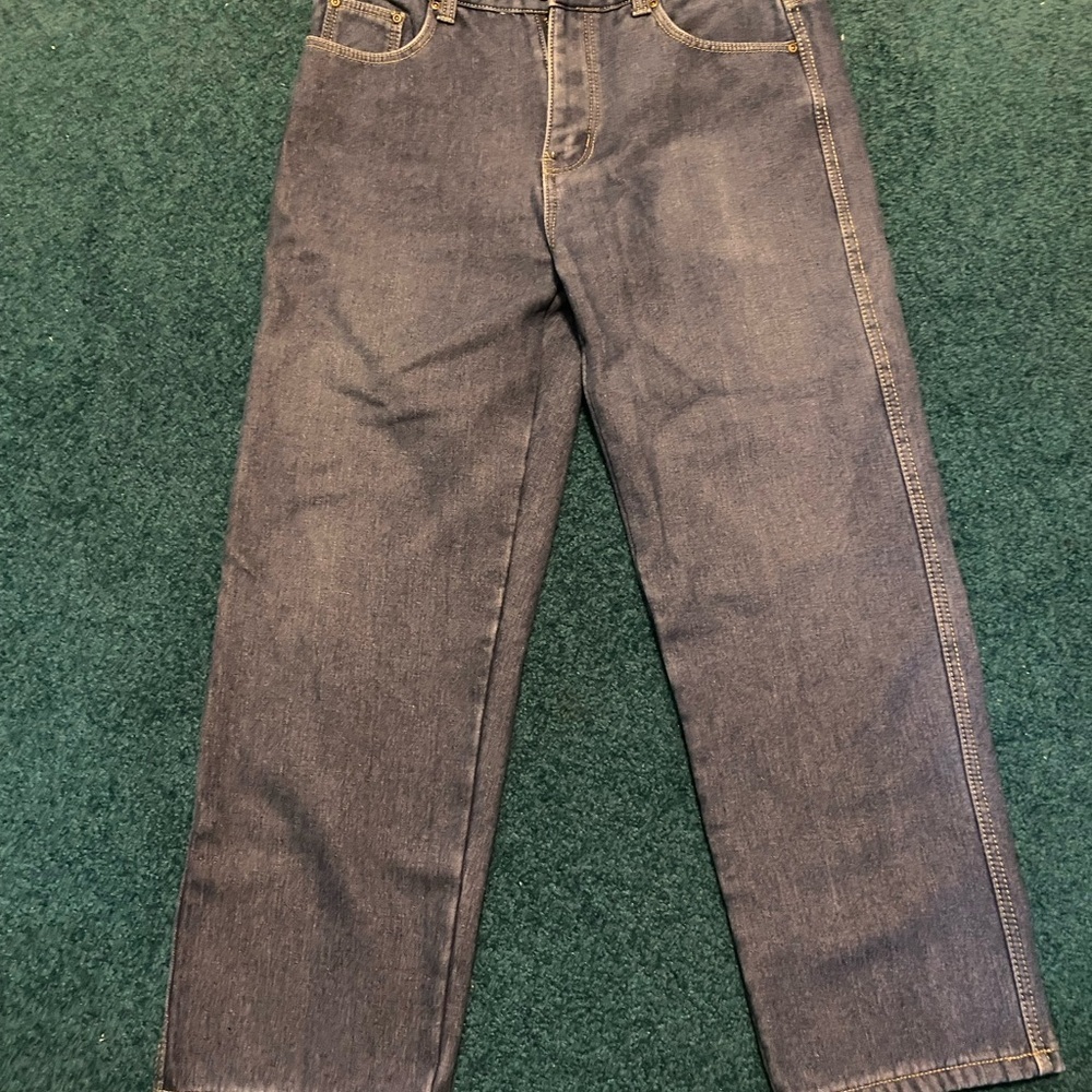 Stanley Insulated Men's Blue Jeans 34 x 30